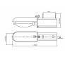 ЖСП30Ру-600-015У5 (подвес ригель узкий)